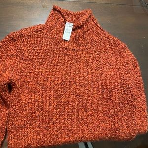 Rust color Talbots NWT sweater